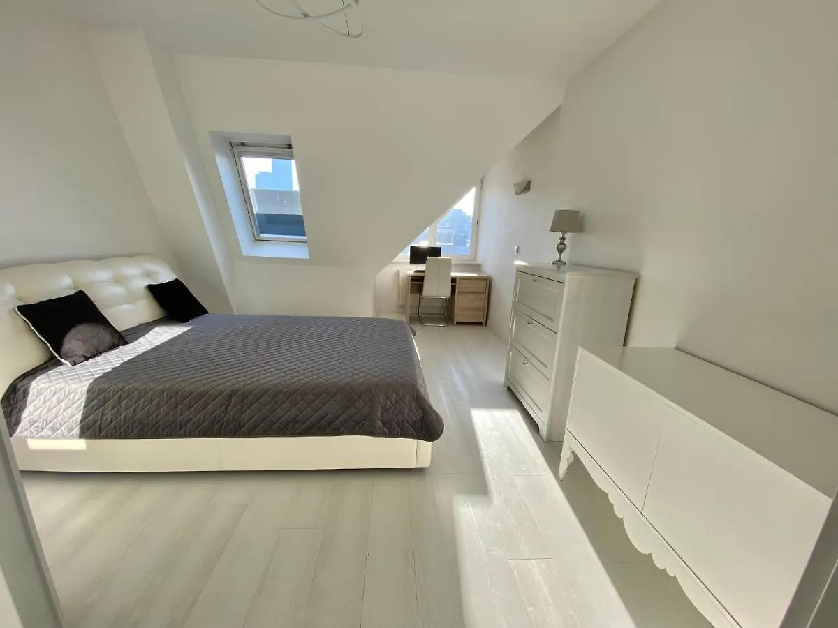 Penthouse 2 Bedroom Designer Apartment Warschau 0*,